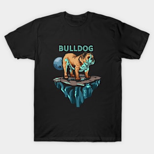 Bulldogs in Space T-Shirt